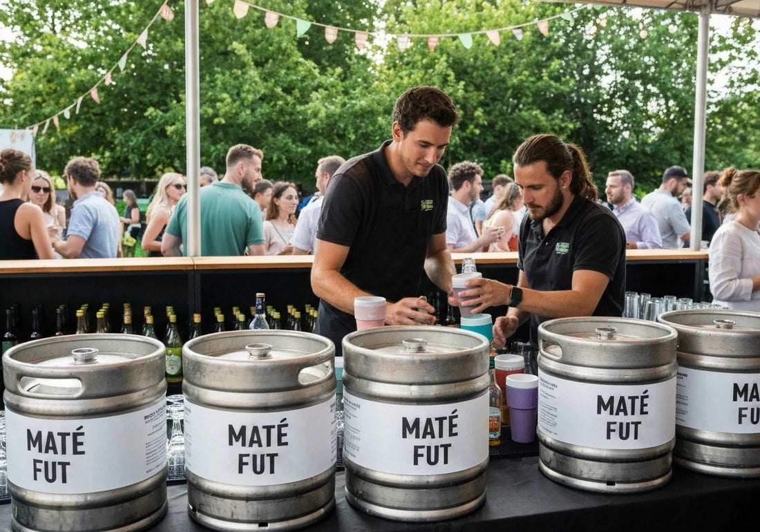Maté en Fûts pour Événements : La Solution Incontournable pour une Logistique Zéro Déchet
