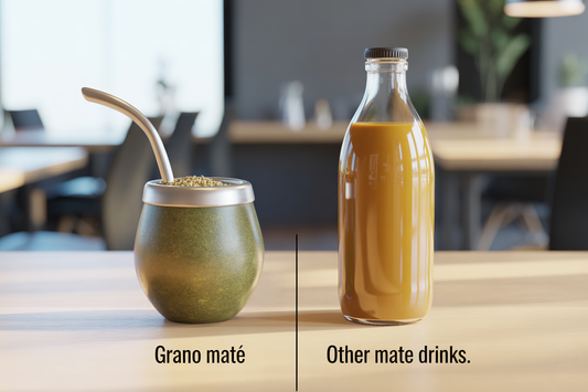 Grano Maté vs other mate drinks : 3 différences clés