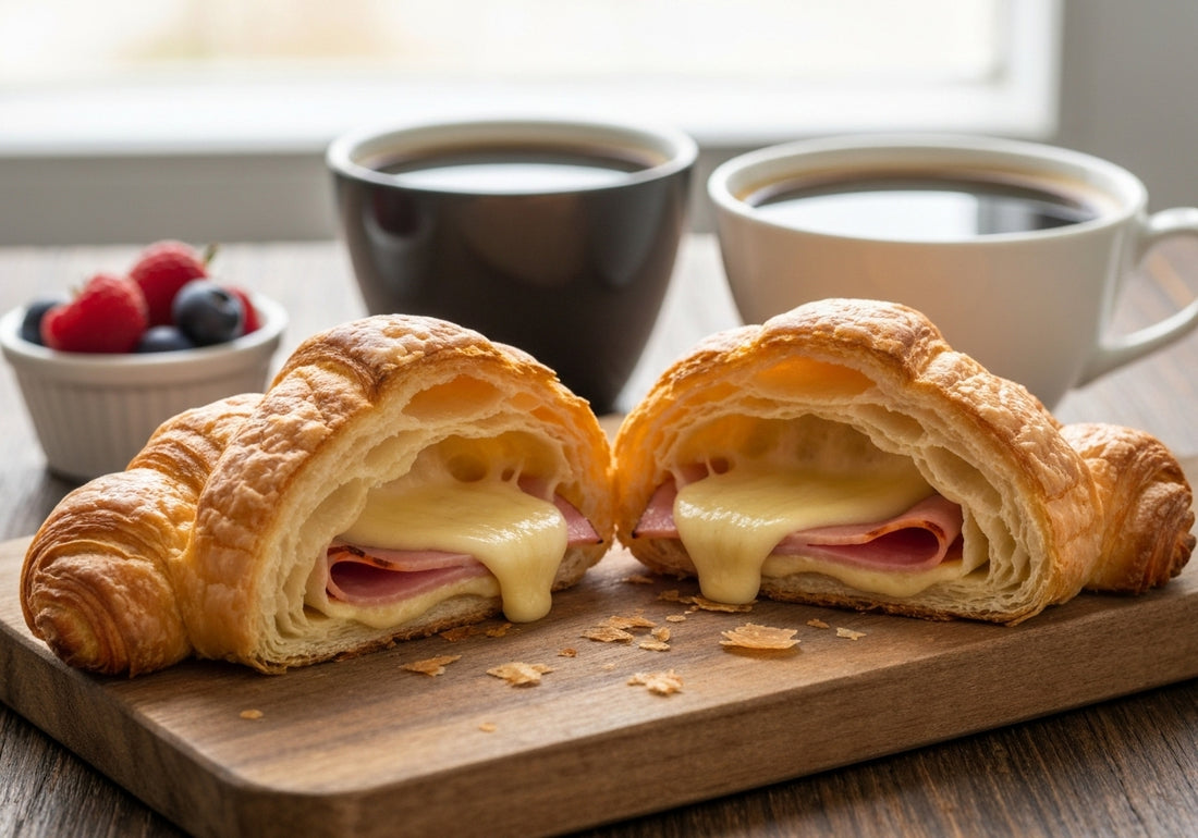 Croissant au Jambon Recette Facile Brunch Parfait